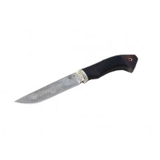Нож ИП Семин Ястреб сталь D2 литье черное дерево