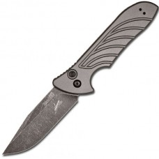 Нож Kershaw Launch 5 складной автомат серый сталь CPM-154