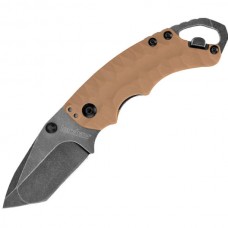 Нож Kershaw Shuffle II складной сталь 8Cr13MOV коричневая рукоятка