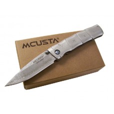 Нож Mcusta Take Classic Damascus Folder скл. сталь VG10 дама