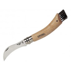 Нож Opinel 8 для грибников с щеточкой