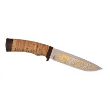 Нож Росоружие Артыбаш позолота береста