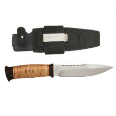 Нож Росоружие Спас-2 сталь 40х10с2м рукоять береста
