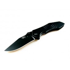 Нож Sanrenmu Outdoor 72mm черн.мет.рукоят.текстурная