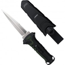 Нож Seac Sub Katana daga зеленая отделка