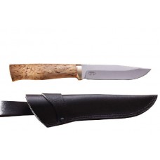 Нож Северная Корона Оцелот нержавеющая сталь карельская береза