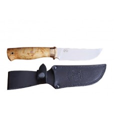 Нож Северная Корона Секач нержавеющая сталь карельская береза