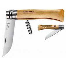 Нож скл.со Штопором 10см нерж. сталь