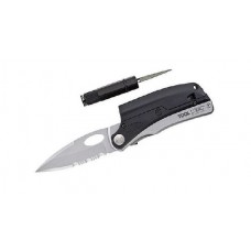 Нож SOG Tool Logic складной с фонарем и точилкой