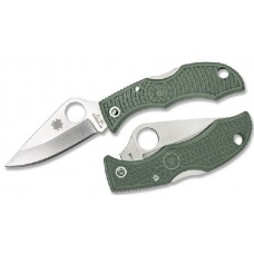 Нож Spyderco Ladybug 3 Foliage Green складной сталь VG-10
