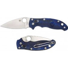 Нож Spyderco Manix 2 lightweight Blue складной сталь CTS-BD1
