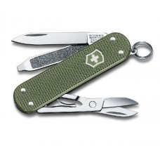 Нож Victorinox Classic Alox 58мм 5 функций оливковый