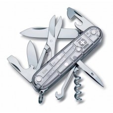 Нож Victorinox Climber 91мм полупрозрачный серебристый