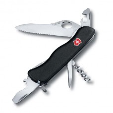 Нож Victorinox Nomad One hand 111мм черный