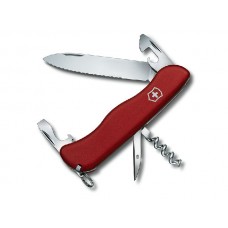 Нож Victorinox Picknicker серрейторная заточка красный