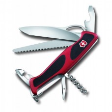 Нож Victorinox RangerGrip 79 130мм 12 функций красно-черный