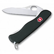 Нож Victorinox Sentinel 111мм 5 функций гладкое лезвие черный