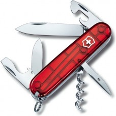 Нож Victorinox Spartan 91мм 12 функций полупрозрачный красный