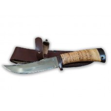 Нож ЗОК Боровик разделочный сталь 40х10C2M рукоять береста