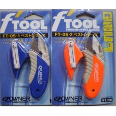 Ножницы Owner для лески orange