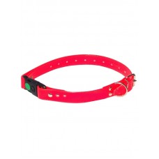 Ошейник для собаки ярко оранжевый флуоресцентный