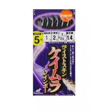 Оснастка Hayabusa морская сабики HS303 №5-1-2 6кр