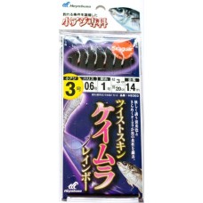 Оснастка Hayabusa морская сабики HS303 №6-0,8-1,5 6кр