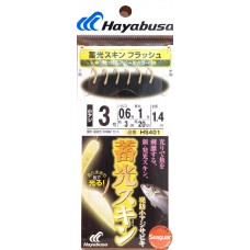 Оснастка Hayabusa морская сабики HS401 №4-0,6-1 6кр