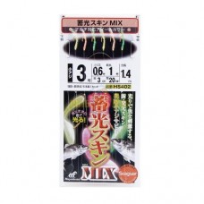 Оснастка Hayabusa морская сабики HS402 №4-0,6-1 6кр