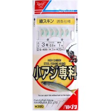 Оснастка Hayabusa морская сабики QK-009R S-405 №5-1-1,5 6кр