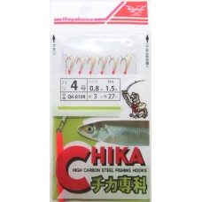 Оснастка Hayabusa морская сабики QK-010R К-005 №5-1-2 6кр