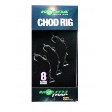 Оснастка Korda Chod rig short barbed X-08 волосяная