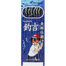 Оснастка RB 7128Ni морская сабики №7-0,17-0,23 nylon