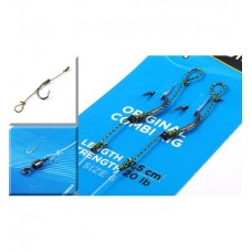 Оснастка волосяная Nautilus Original combi rig 12.5см 20lb №6
