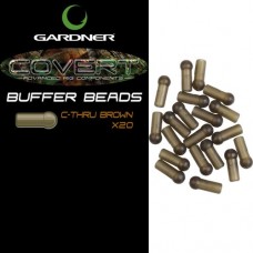 Отбойник Gardner Covert buffer beads c-thru brown короткий
