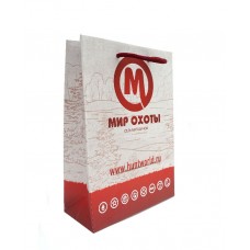 Пакет Мир охоты малый подарочный 18,5*25,3*9 см