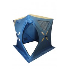 Палатка Woodland Ice fish 2 165х165х185см синий