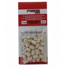 Патчи A2S войлочные 7,5мм 6,35мм 264WinMag 6,5х47 6,5х55 уп.50шт