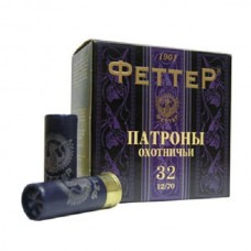 Патрон 12х70 Феттер 9 32г 1/25/250