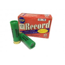 Патрон 12х70 КХЗ Record картечь резиновая