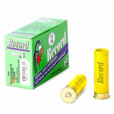 Патрон 12х70 КХЗ Record сигнальный  желтый