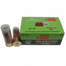 Патрон 12х70 СКМ пуля Brenneke K.O. 28,4