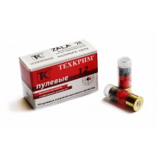 Патрон 12х70 Техкрим пуля Zala 28