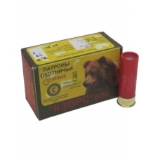 Патрон 12х76 КЗОРС пуля Полева-6 магнум 1/10