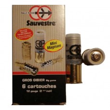 Патрон 12x70 Sauvestre пуля mini Magnum медь
