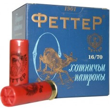 Патрон 16х70 Феттер 0000 28г 1/25/250