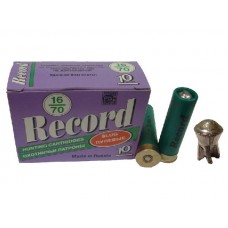 Патрон 16х70 КХЗ Record пуля Стрела