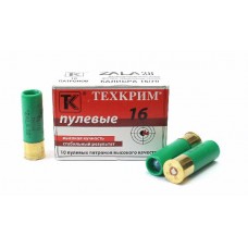 Патрон 16х70 Техкрим пуля Zala 28