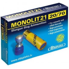 Патрон 20х70 DDupleks пуля Monolit