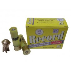 Патрон 20х70 КХЗ Record  пуля Стрела